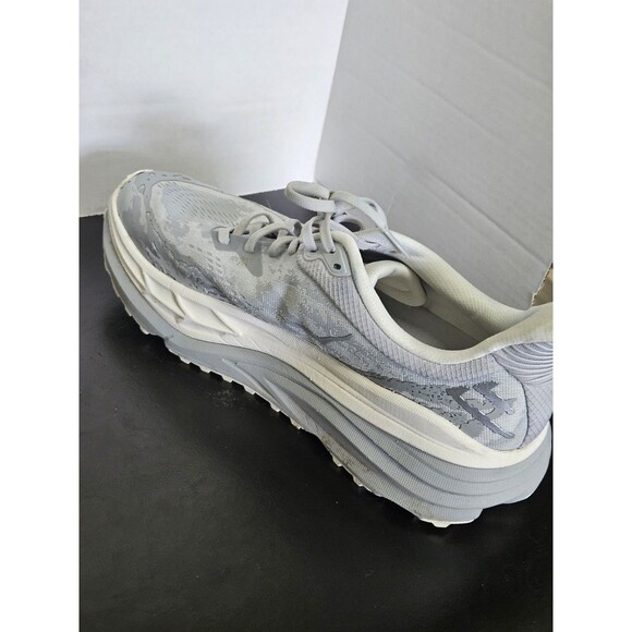Sz 12 D - Hoka Stinson 7 Mens Gray 1141530 SLBS main image 4